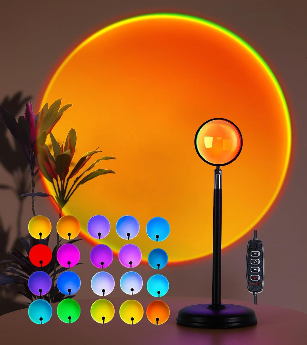 The Sunset Projector — 16-Color Mood Light