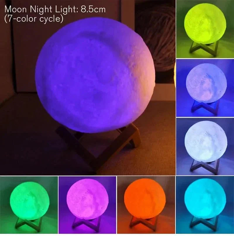 The Moon — Table Light, product photograph