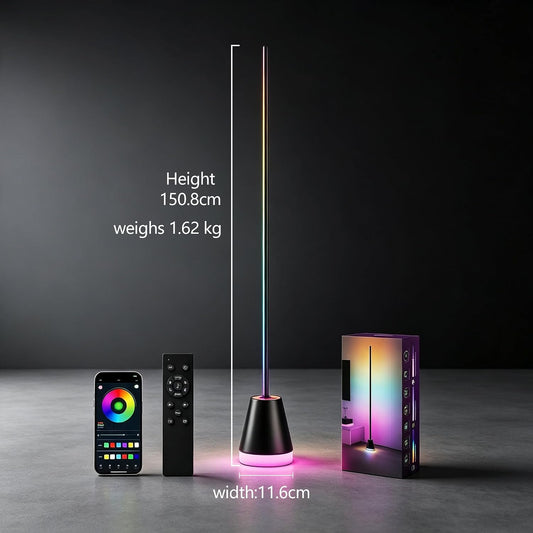 The Corner Lamp — RGB Music-Sync Floor Light