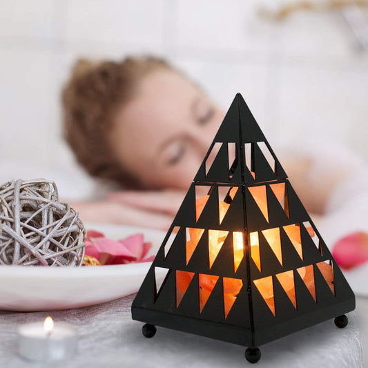 The Salt Lamp — Pink Himalayan Crystal Glow