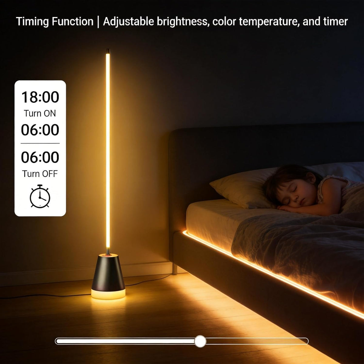 The Corner Lamp — RGB Music-Sync Floor Light